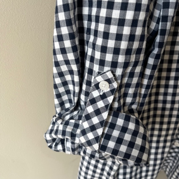 Talbots Gingham Button Down Shirt - Picture 3 of 4